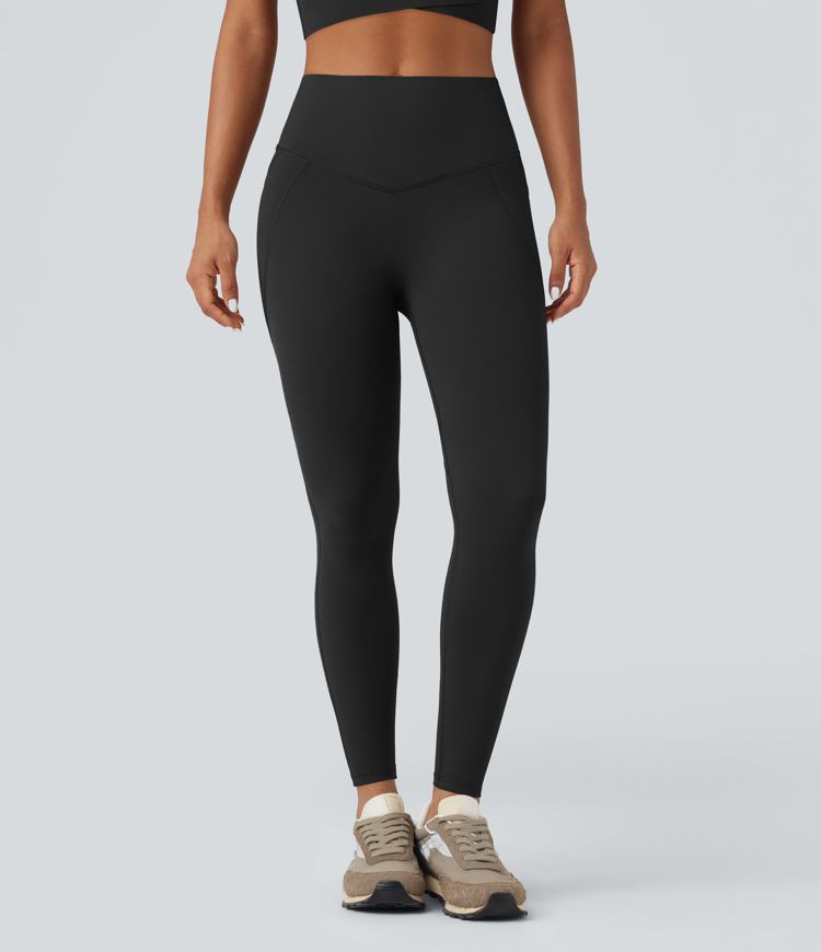 Halara UltraSculpt™ High-waisted Tummy Control Butt-lifting Training 7/8 Leggings with Pockets