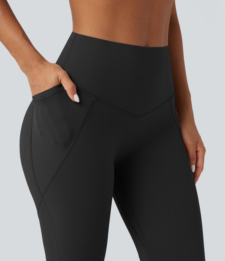 Halara UltraSculpt™ High-waisted Tummy Control Butt-lifting Training 7/8 Leggings with Pockets