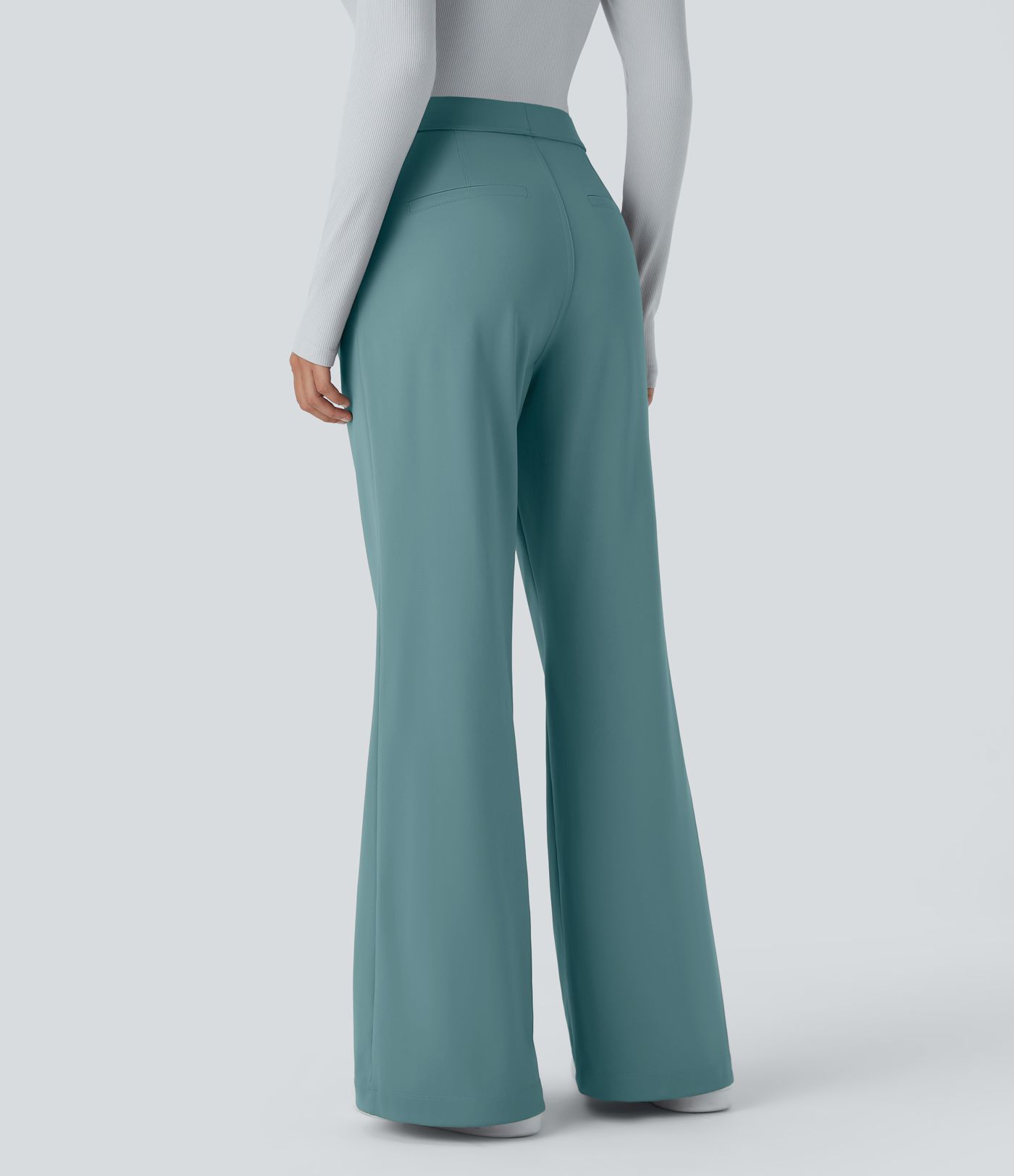 Halara Flex™ DayStretch High Waisted Pocket Work Flare Pants