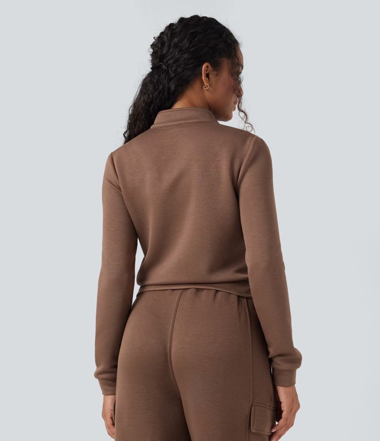 Veste de sport SpacerTek™ col montant, manches longues