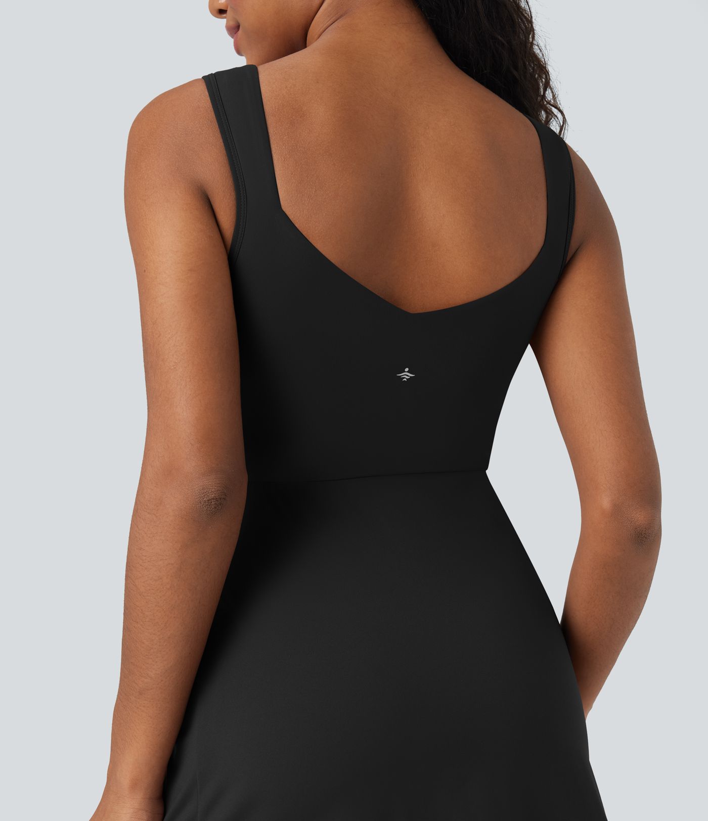 Robe active d'entraînement mini 2 pièces SoftlyZero™ aérée gainante toucher frais avec poche