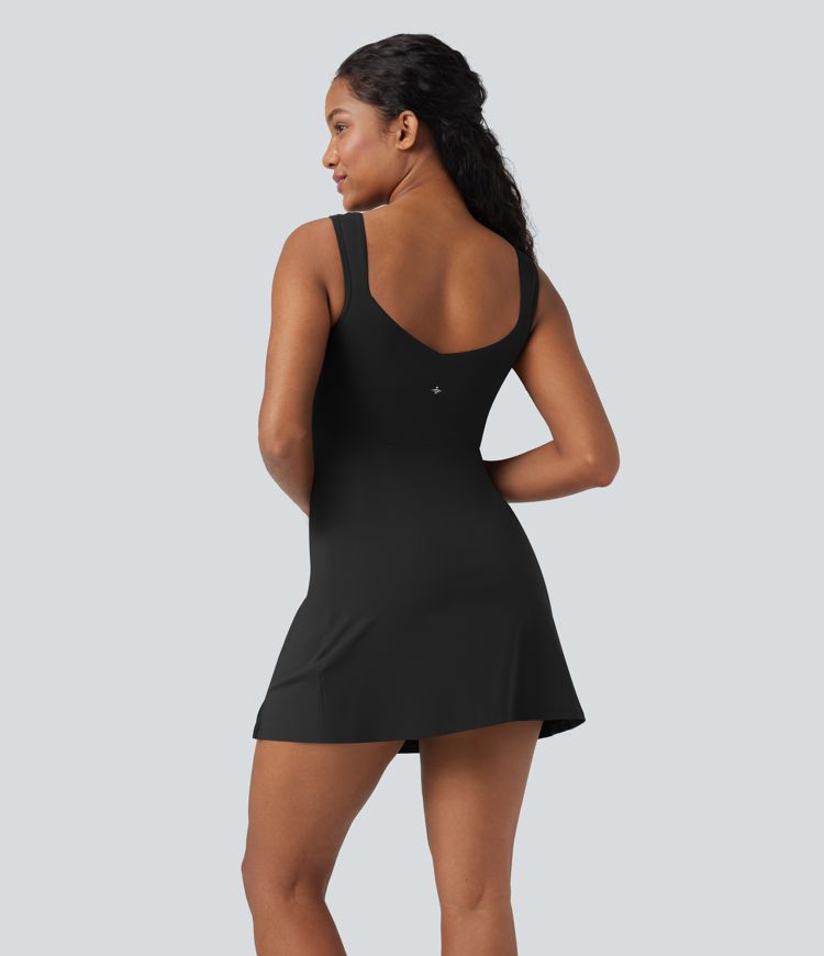 Robe active d'entraînement mini 2 pièces SoftlyZero™ aérée gainante toucher frais avec poche