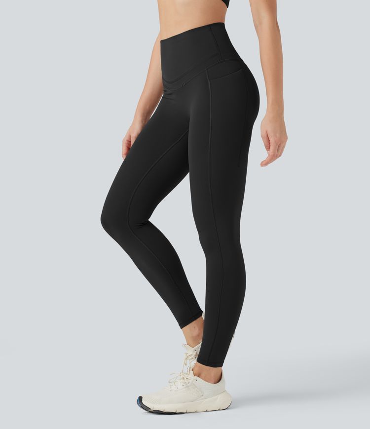 Halara UltraSculpt™ SoCinched High Waisted Butt Lifting Tummy Control Shaping Training Leggings with Pockets