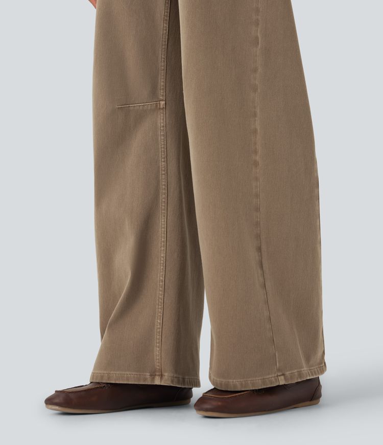 Halara Flex™ High Waisted Colorful Casual Jeans with Pockets