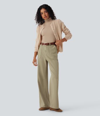 Halara Flex™ High Waisted Colorful Casual Jeans with Pockets