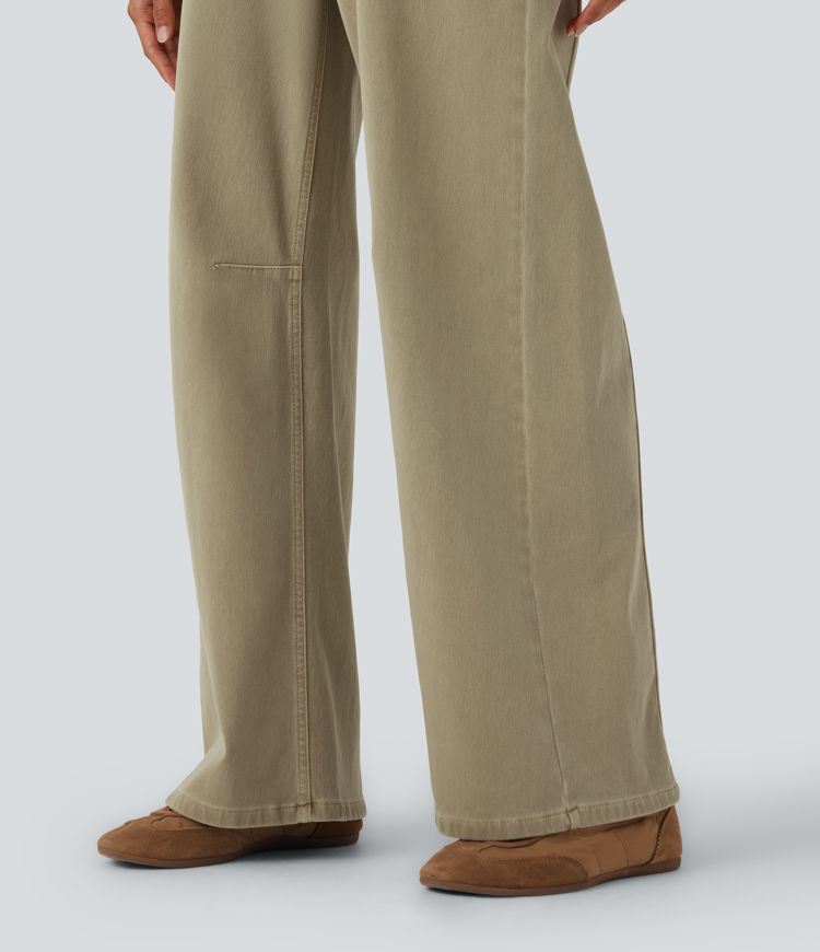 Halara Flex™ High Waisted Colorful Casual Jeans with Pockets