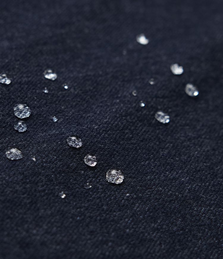 Veste denim Halara Flex™ col chemise manches longues