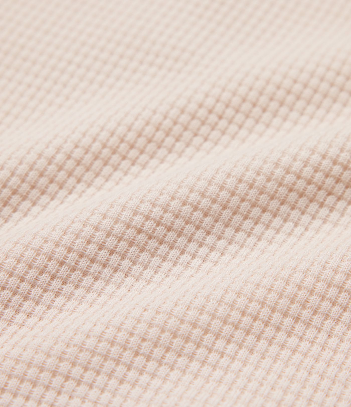 Waffle Round Neck Long Sleeve Casual T-Shirt with Pocket