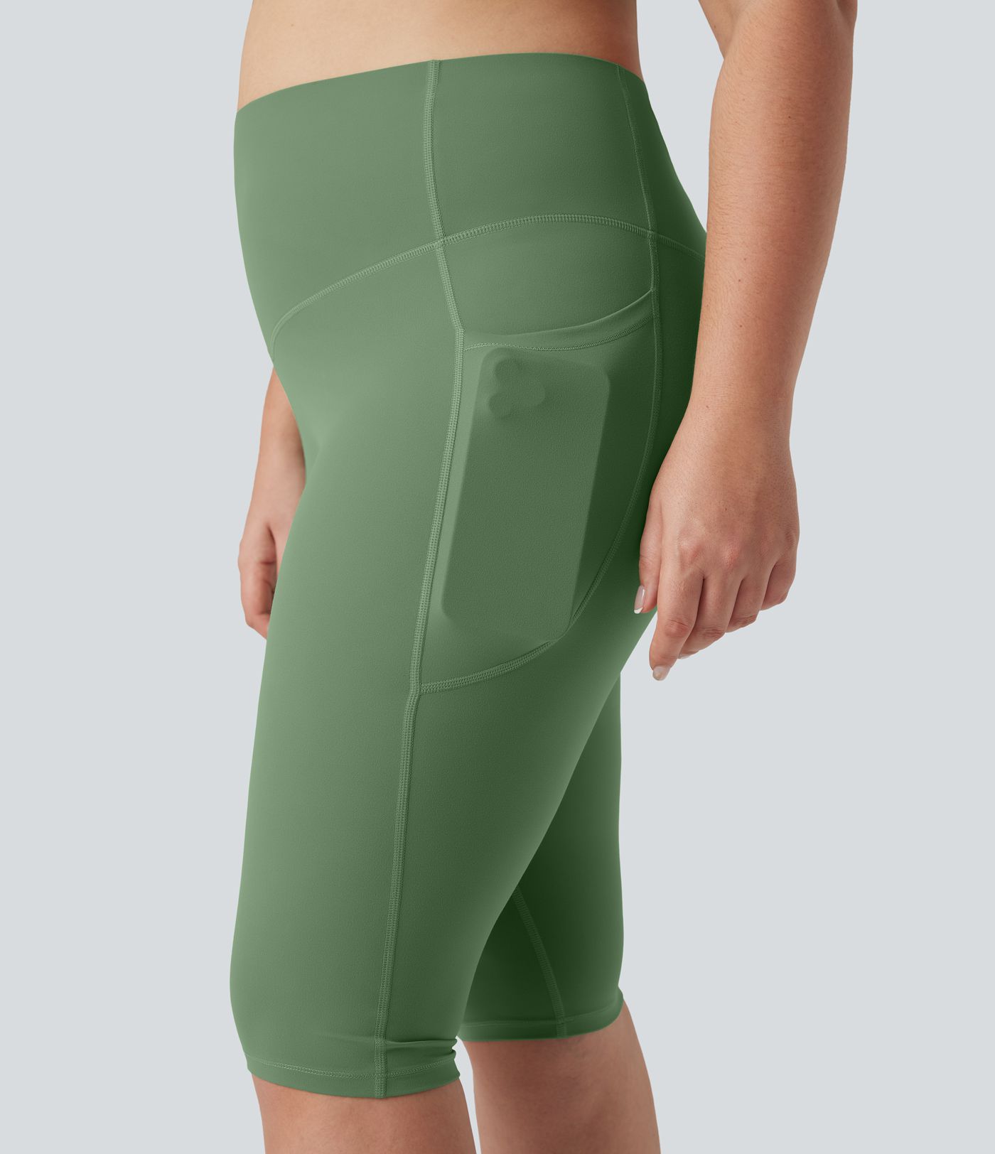 Legging corsaire de yoga gainant taille haute grande taille avec poches Halara UltraSculpt™
