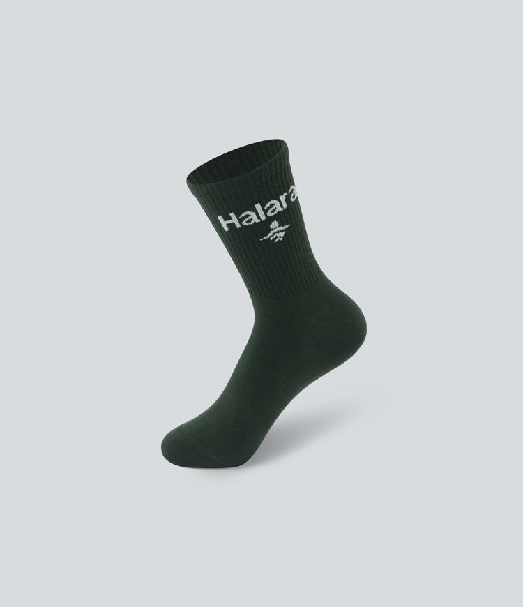 Halara Letter Pickleball Crew Socks