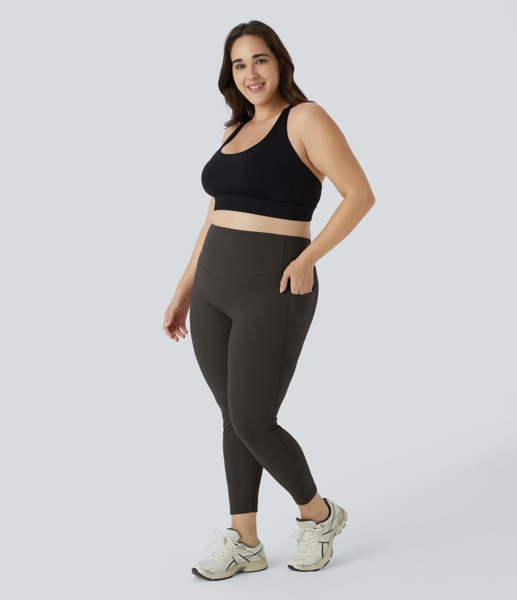 Halara UltraSculpt™ High Waisted Tummy Control Pocket Shaping Training Plus Size Leggings