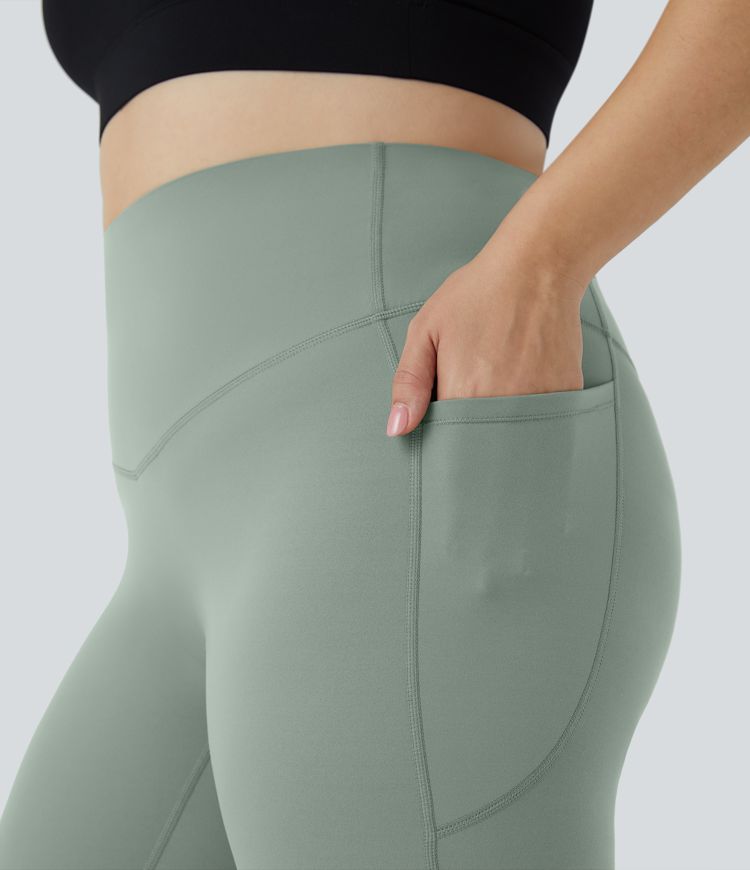 Halara UltraSculpt™ High Waisted Tummy Control Pocket Shaping Training Plus Size Leggings