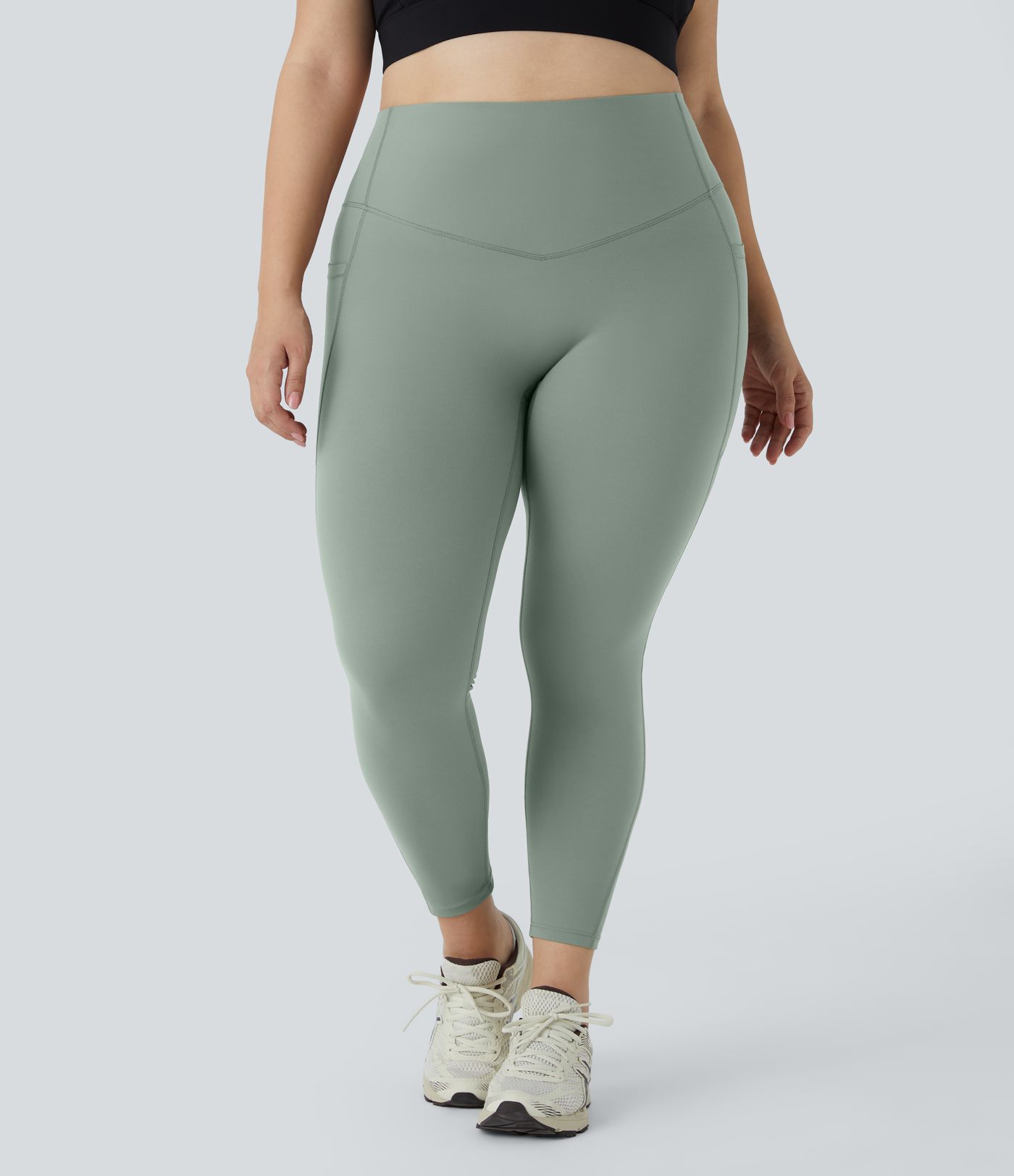 Halara UltraSculpt™ High Waisted Tummy Control Pocket Shaping Training Plus Size Leggings