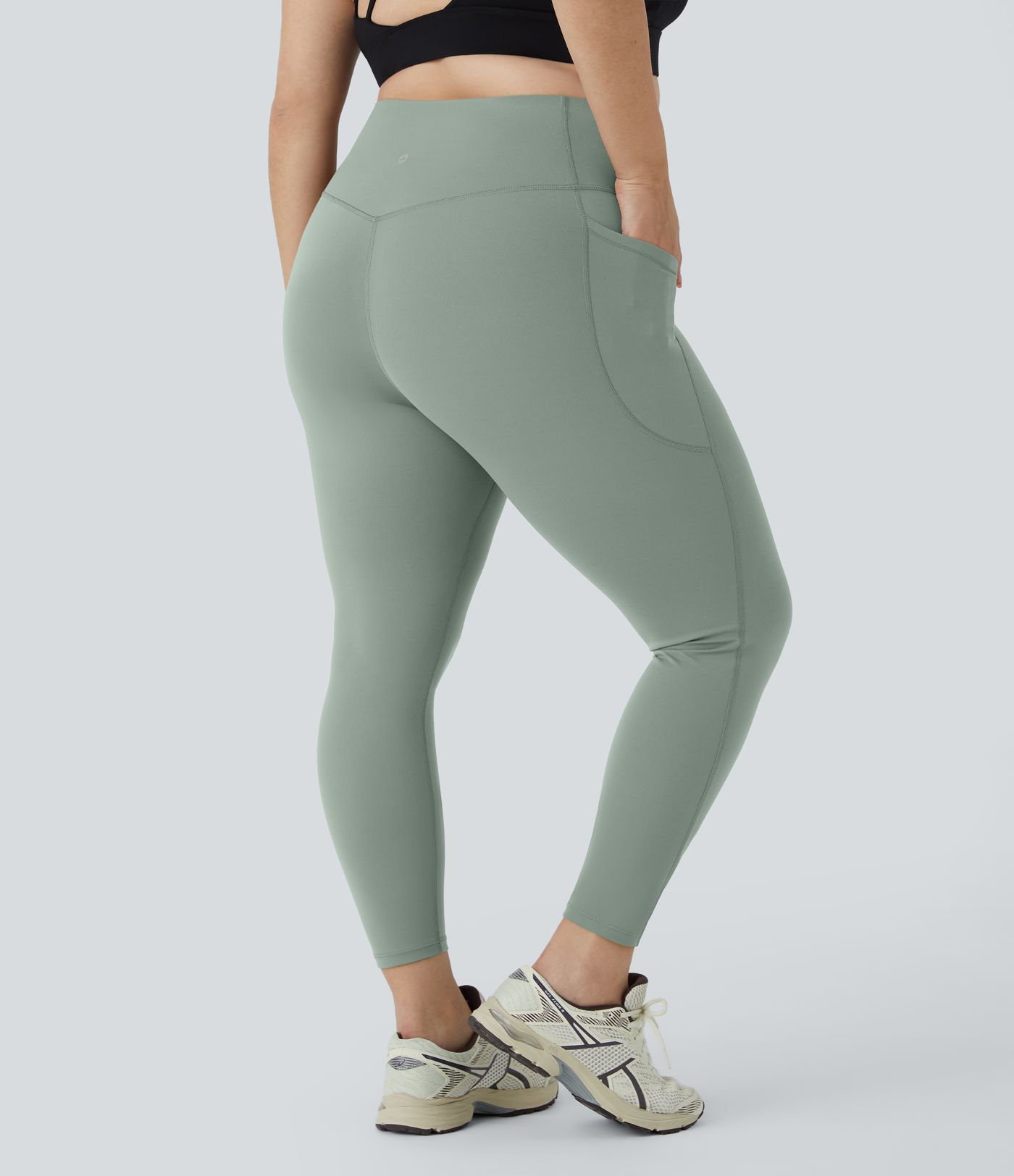 Halara UltraSculpt™ High Waisted Tummy Control Pocket Shaping Training Plus Size Leggings