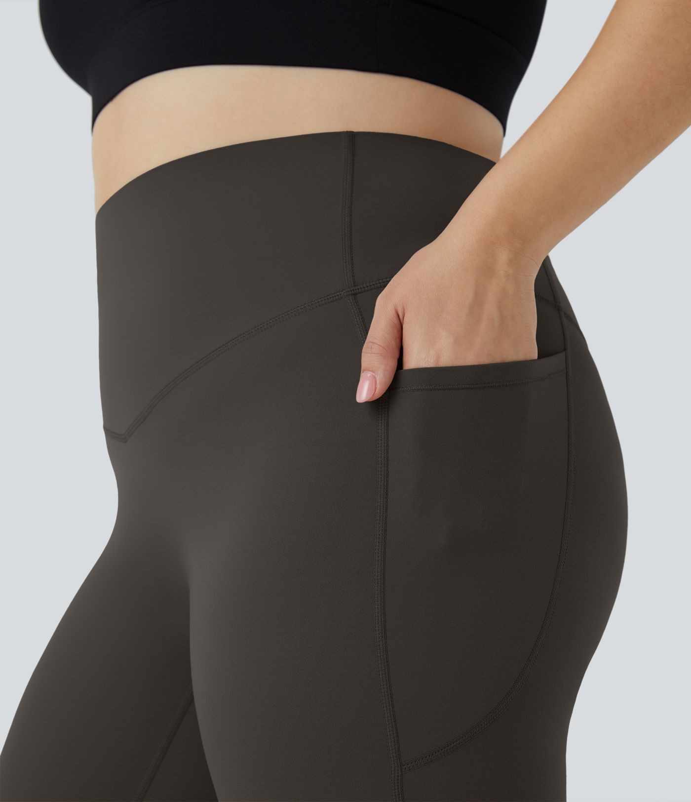 Halara UltraSculpt™ High Waisted Tummy Control Pocket Shaping Training Plus Size Leggings