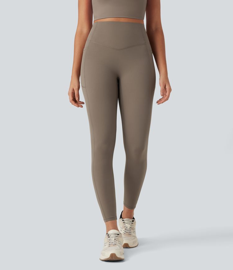 Halara UltraSculpt™ SoCinched High Waisted Scrunch Butt Lifting Tummy Control Training Leggings with Pockets