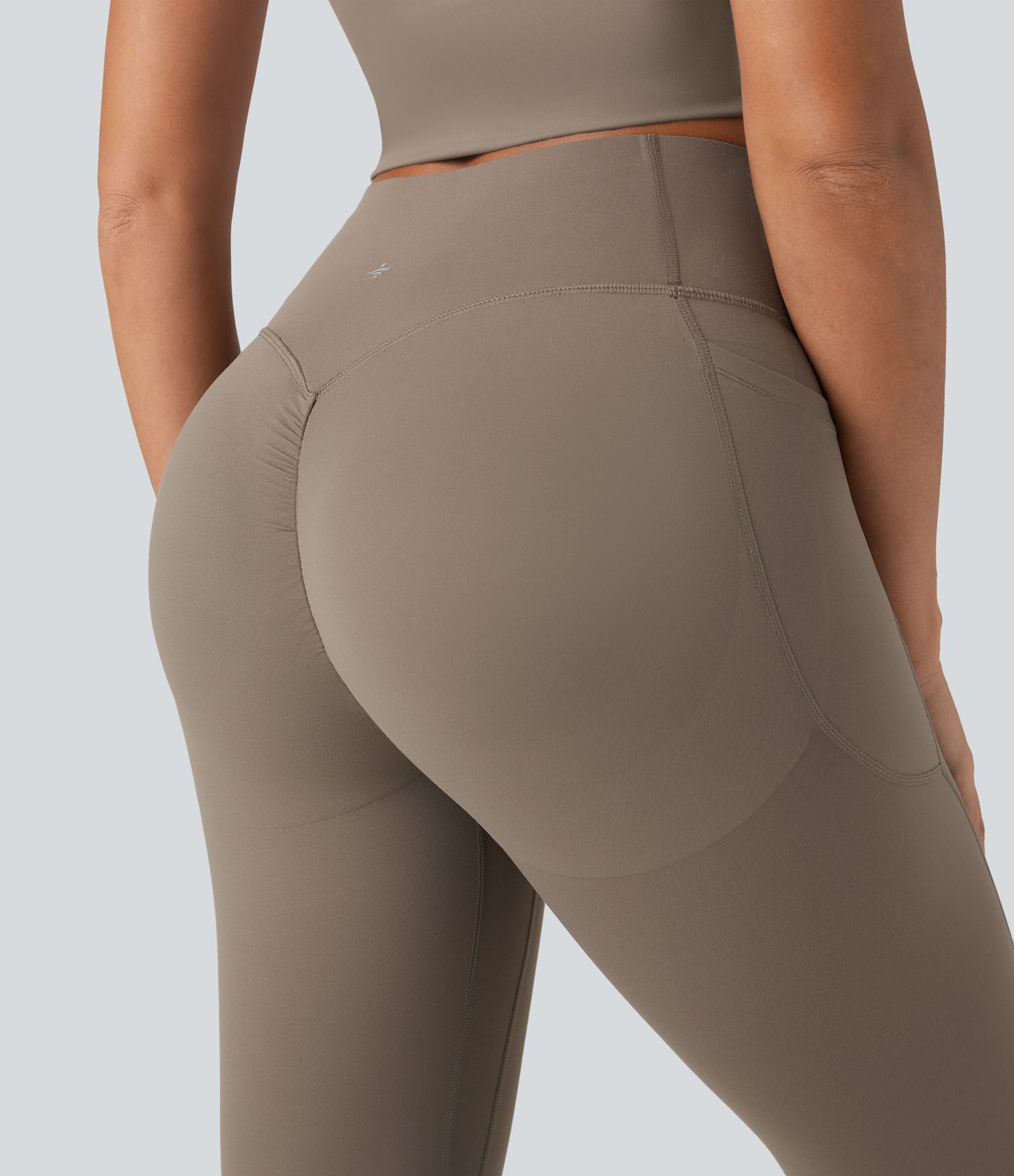 Short cycliste 12,5 cm d'entraînement gainant galbant taille haute avec poches Halara UltraSculpt™