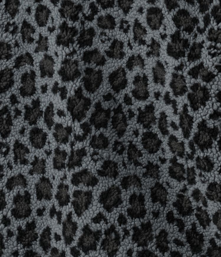 Leopard Print Casual Sherpa Jacket with Pockets