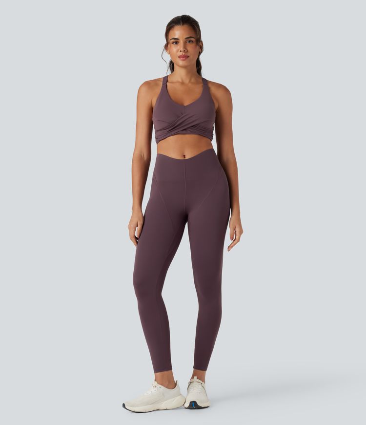 SoftlyZero™ High Waisted Tummy Control Yoga Leggings with Pocket-UPF50+