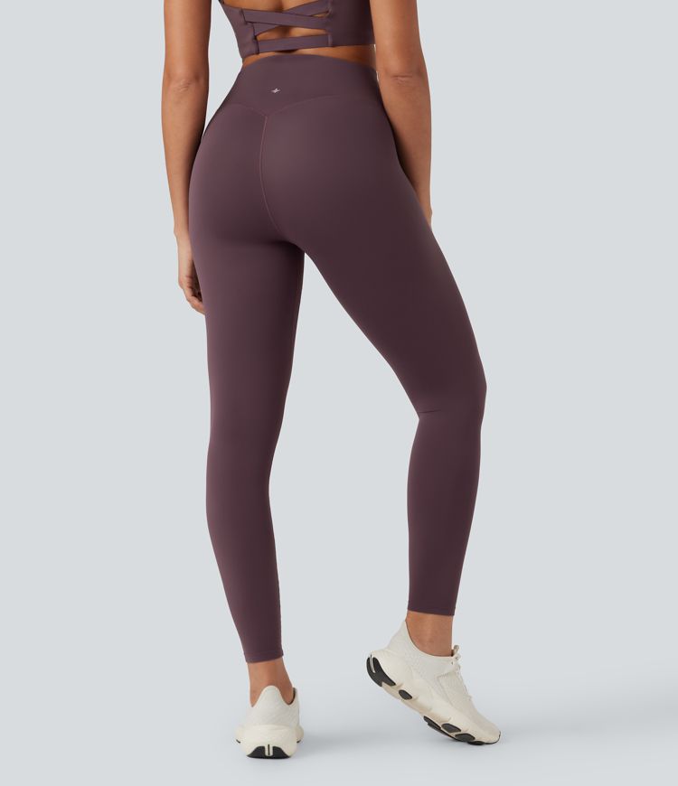 SoftlyZero™ High Waisted Tummy Control Yoga Leggings with Pocket-UPF50+