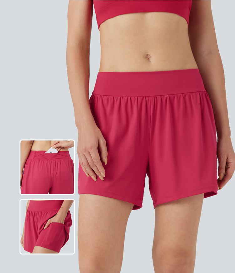 SoftlyZero™ Airy Low Rise Cool Touch Shorts 5'' with Pockets