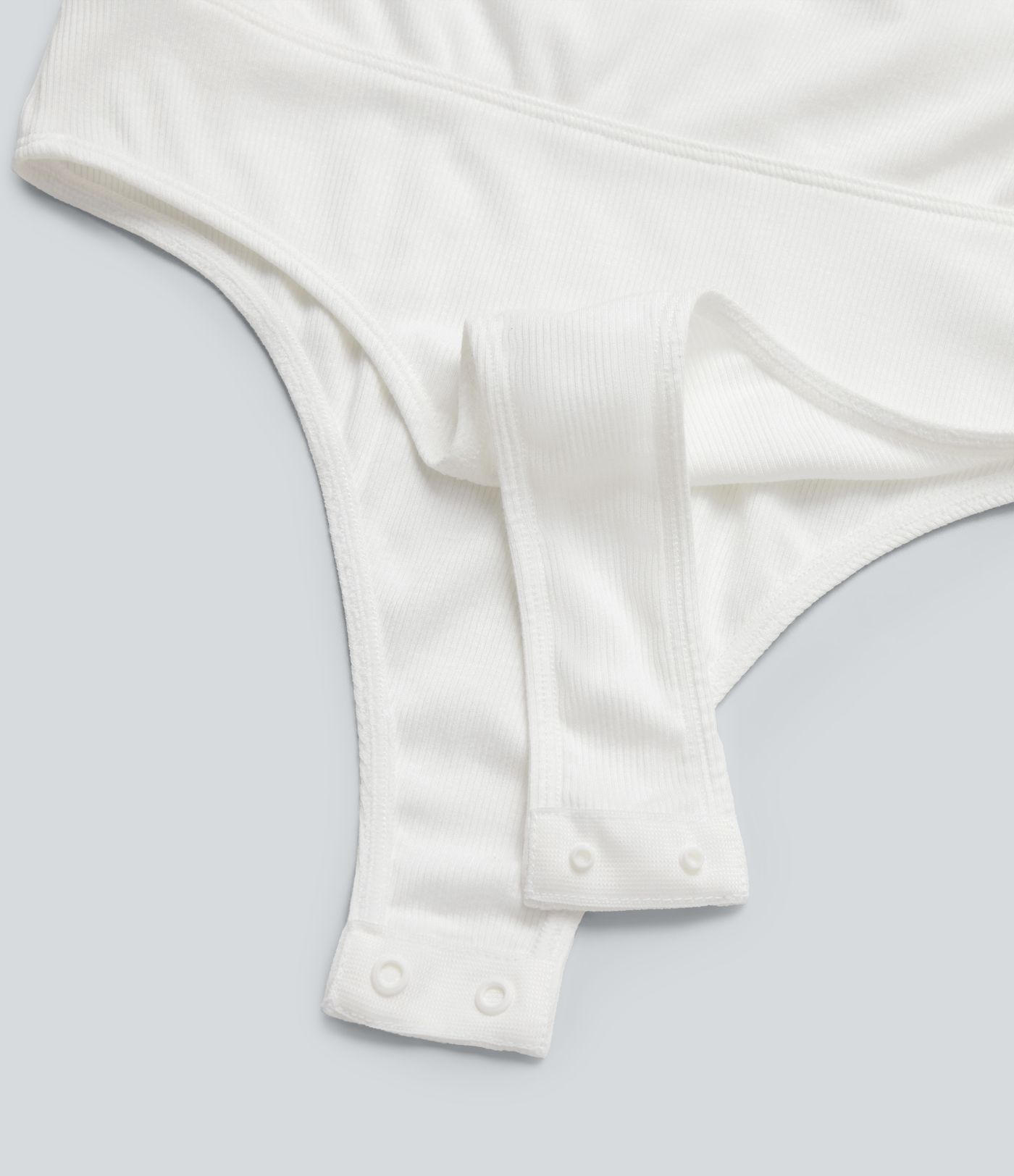 Ribbed Mock Neck Sleeveless Casual Bodysuit