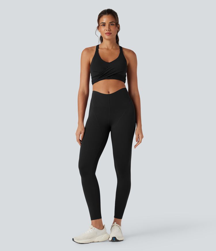 SoftlyZero™ High Waisted Tummy Control Yoga Leggings with Pocket-UPF50+
