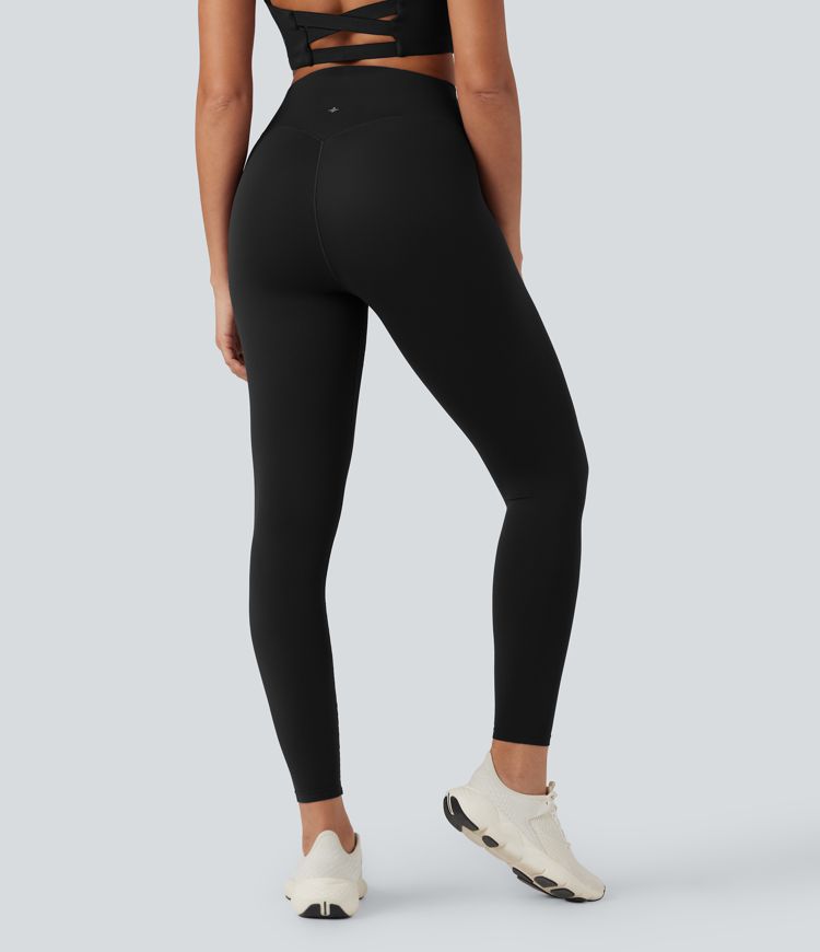 SoftlyZero™ High Waisted Tummy Control Yoga Leggings with Pocket-UPF50+