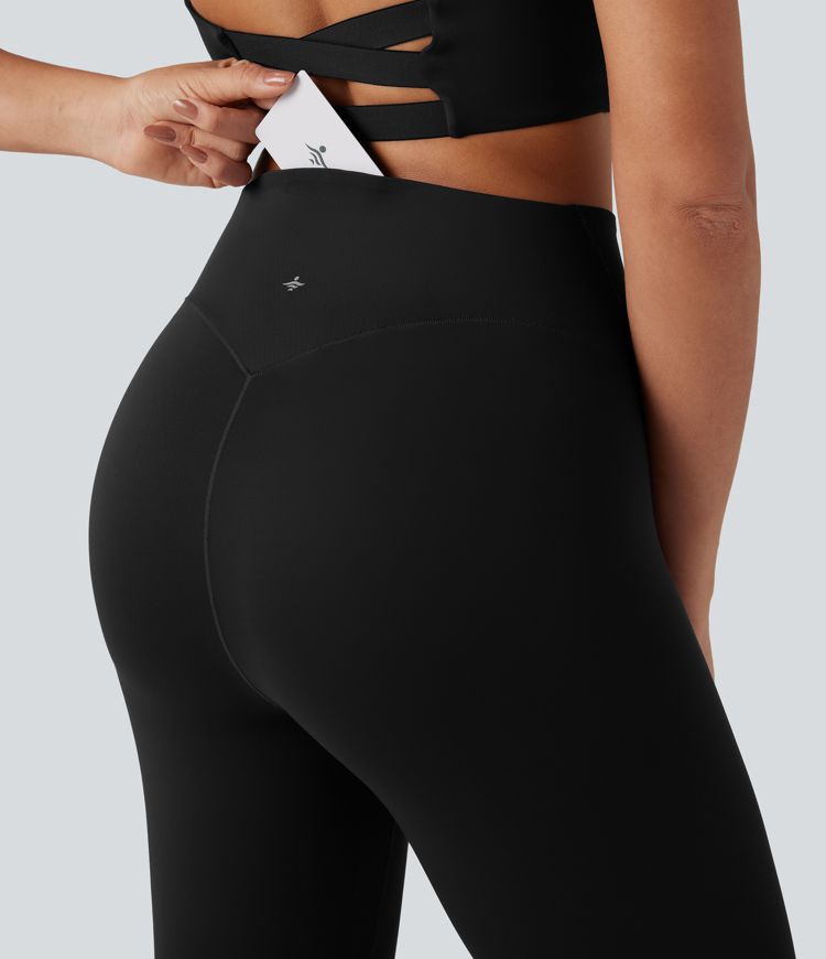 SoftlyZero™ High Waisted Tummy Control Yoga Leggings with Pocket-UPF50+