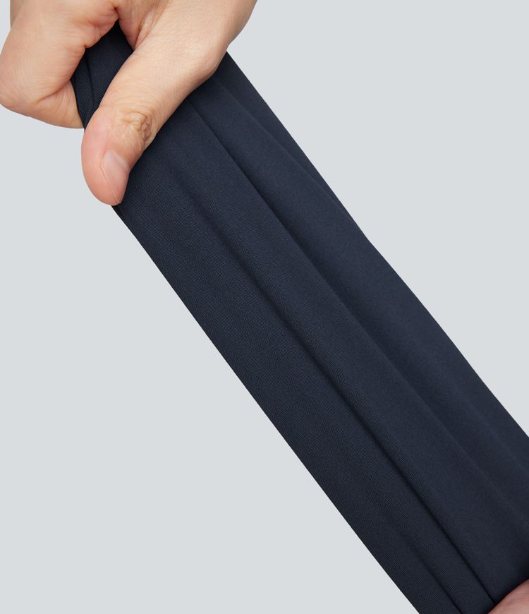 Notched Collar Long Sleeve Work Blazer with Pockets