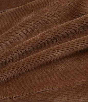 V-neck Sleeveless Fleece Corduroy Casual Pinafore Dress