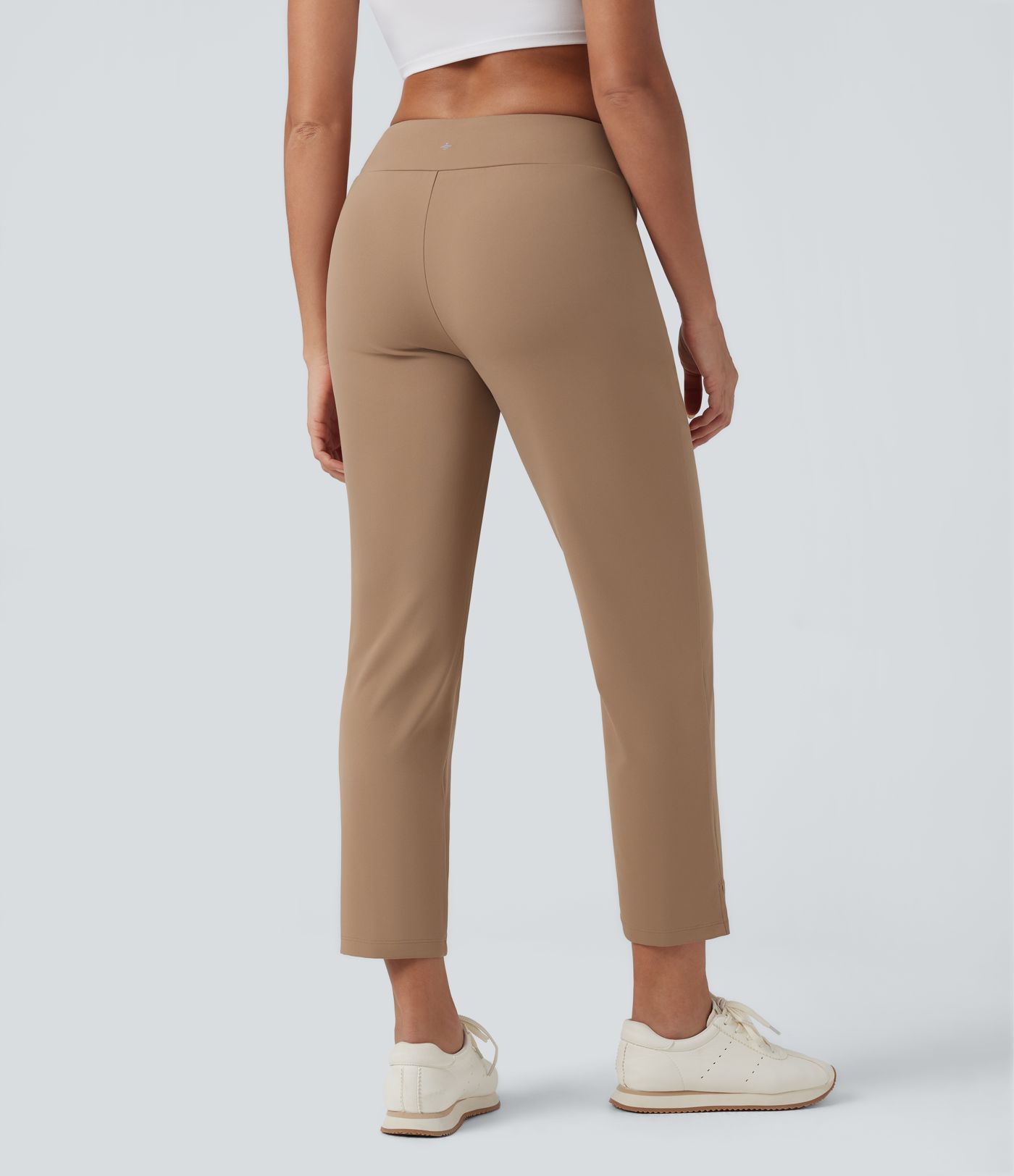 DayStretch High Waisted Tapered Casual Pants with Pockets