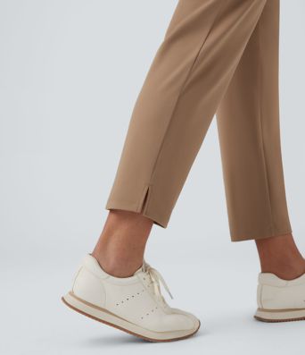 DayStretch High Waisted Tapered Casual Pants with Pockets