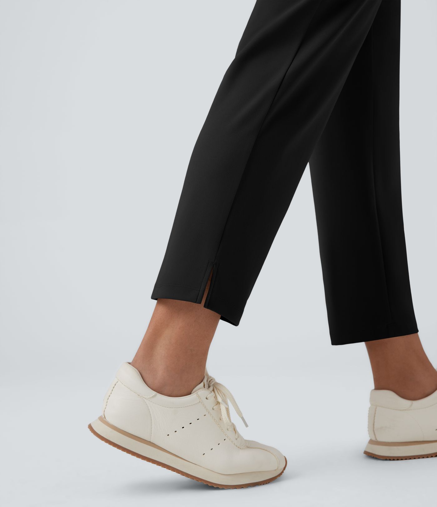 DayStretch High Waisted Tapered Casual Pants with Pockets