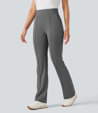 Magas derekú, gyorsan száradó golf nadrág zsebbel - Golf tee zseb - UPF40+ védelemmel