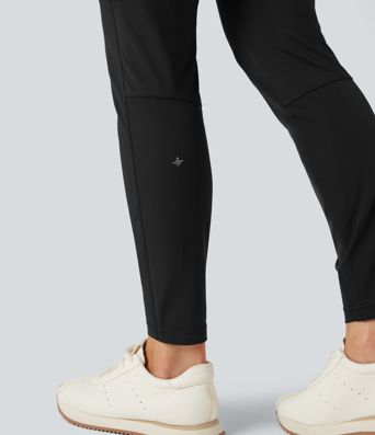 Water Repellent Mid Rise Hiking Pants with Zip Pockets