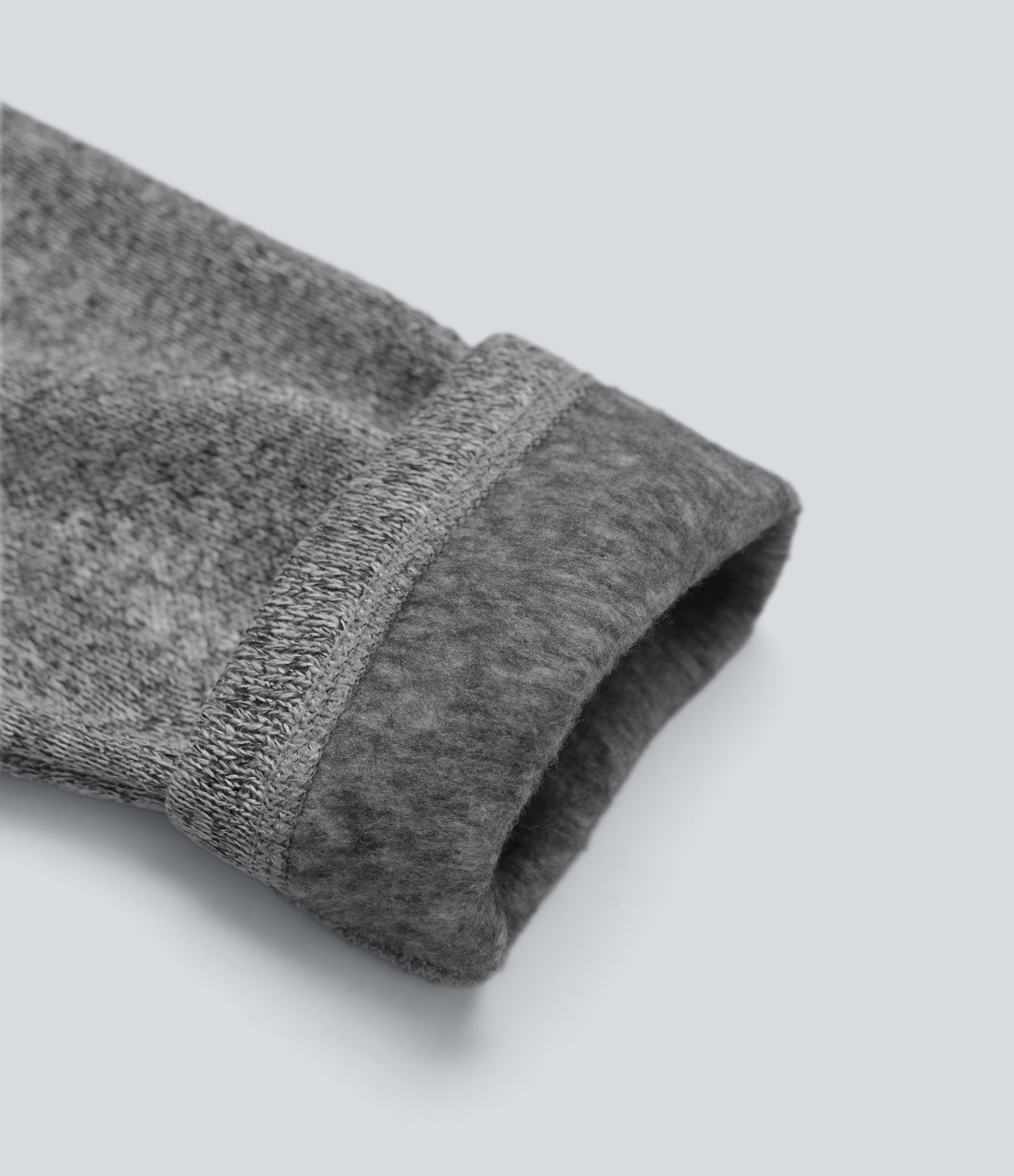 Chamarra polar para senderismo de manga larga con capucha y bolsillos