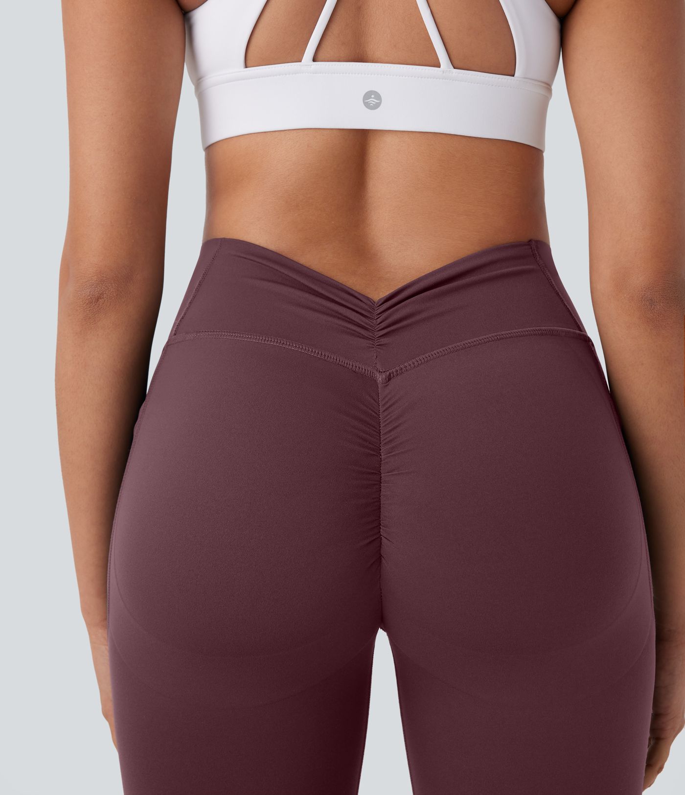 Halara UltraSculpt™ High Waisted Tummy Control Butt Lifting Ruched Pocket Shaping Yoga Leggings