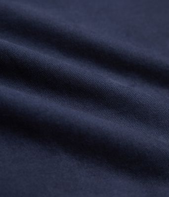 Lässige Chino-Hose aus Baumwolle mit mittelhohem Bund und Seitentaschen