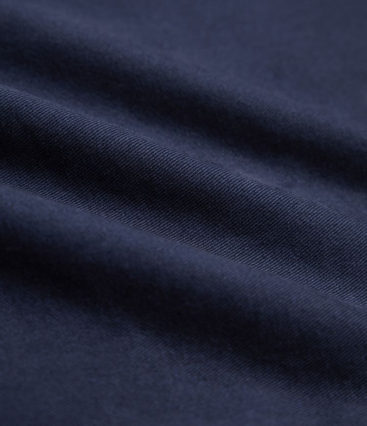 Lässige Chino-Hose aus Baumwolle mit mittelhohem Bund und Seitentaschen