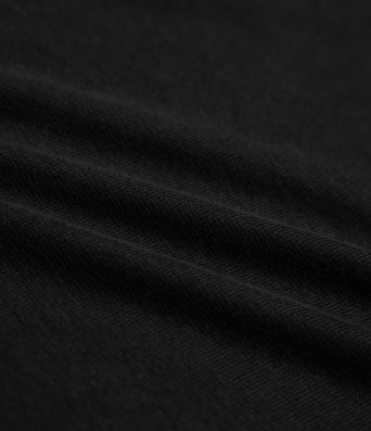 Top laine col échancré manches longues avec trous pouces