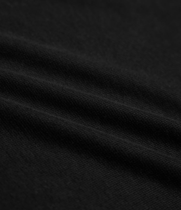 Top laine col échancré manches longues avec trous pouces