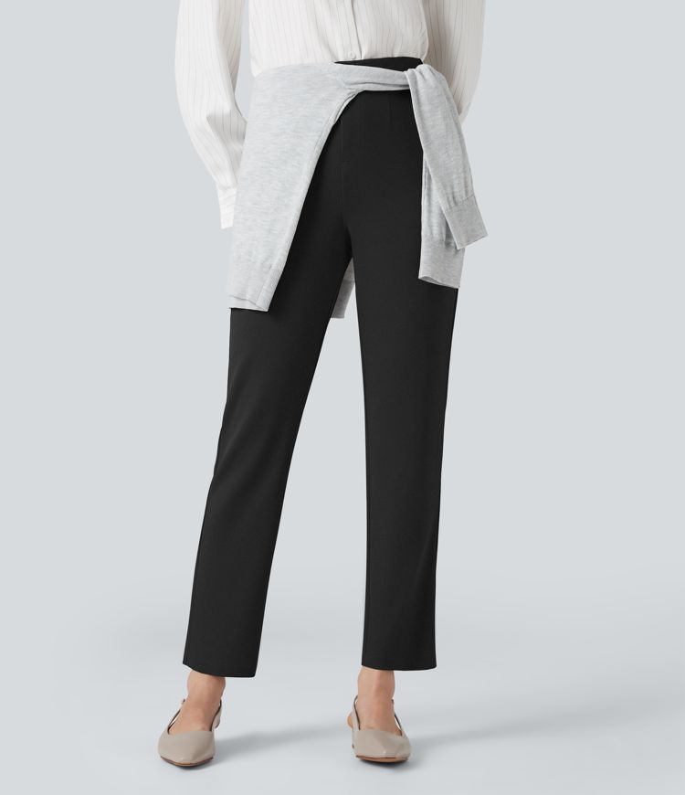 Halara Flex™ High Waisted Tapered Crepe Work Pants