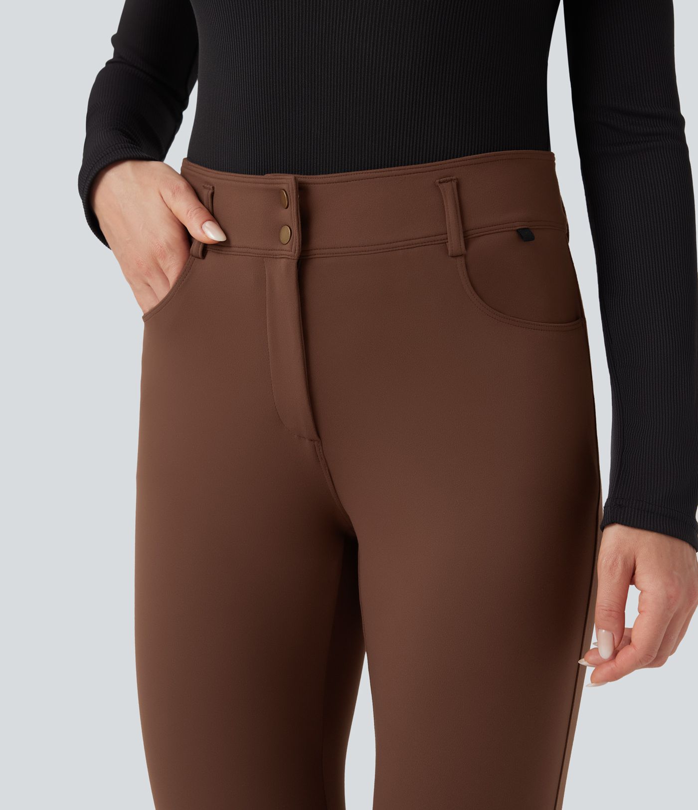 DayStretch Mid Rise 7/8 Skinny Pants with Pockets