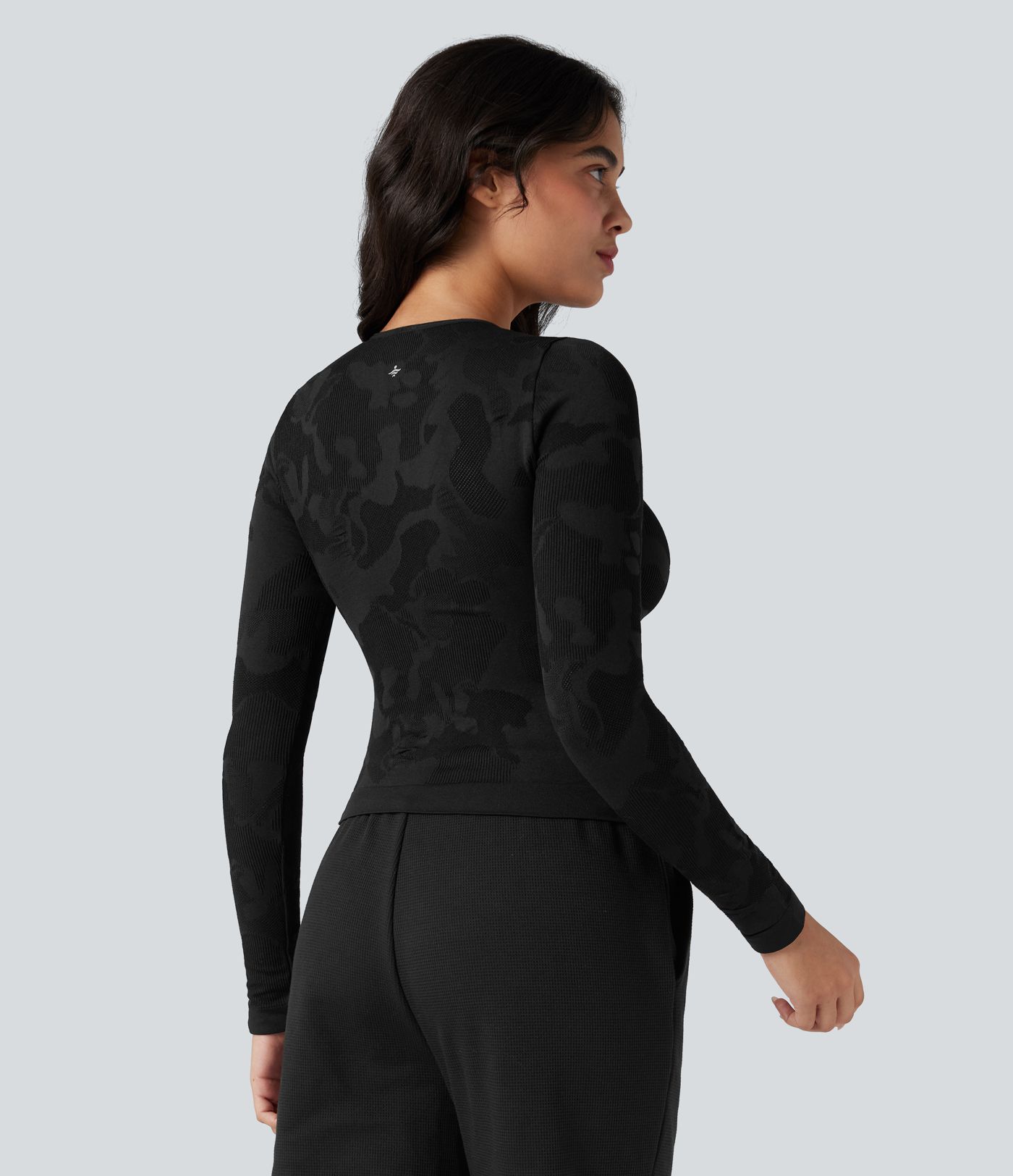 OneForm - Workout-Sport-Top mit langen Ärmeln und nahtlosem Flow