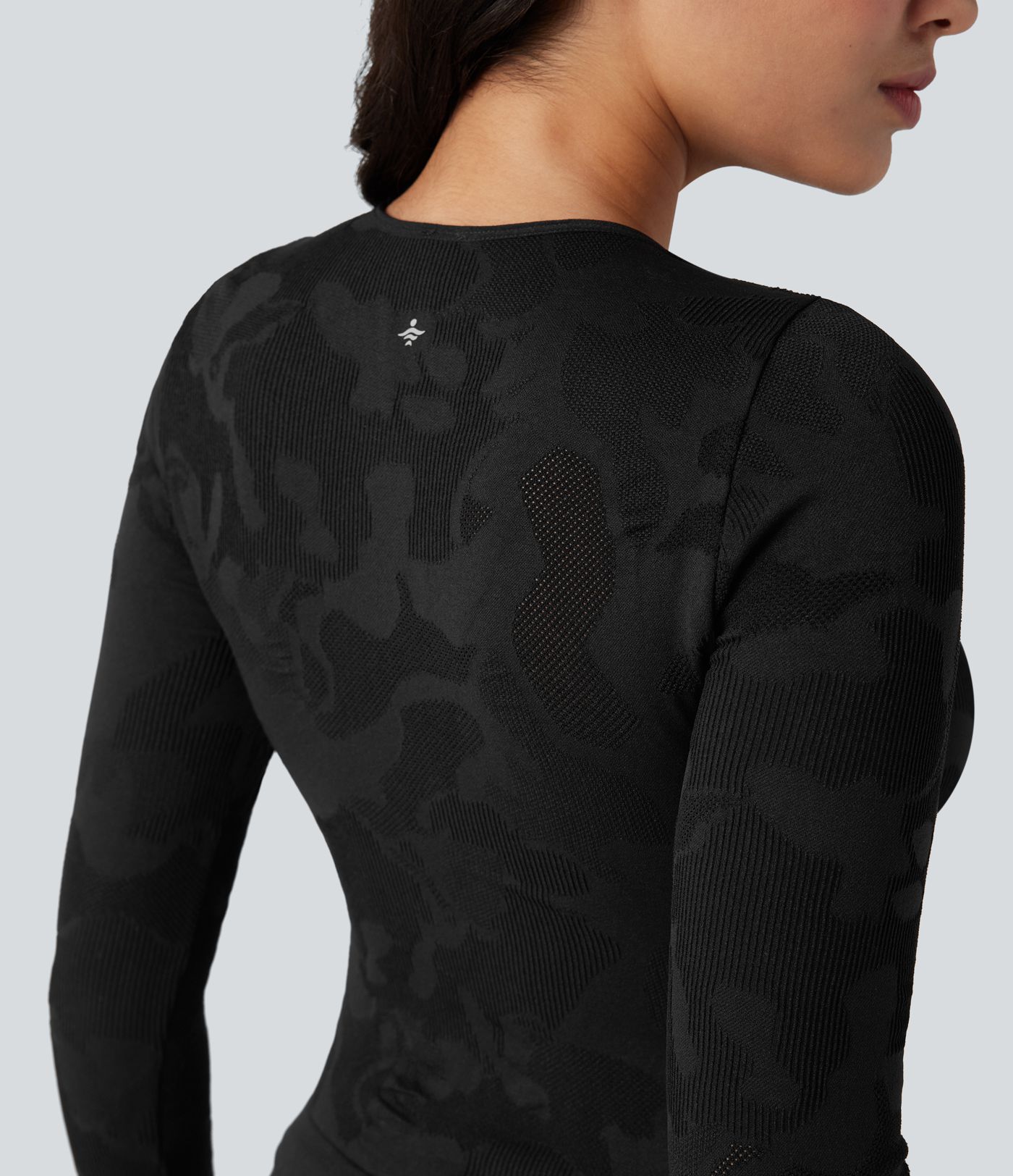 OneForm - Workout-Sport-Top mit langen Ärmeln und nahtlosem Flow