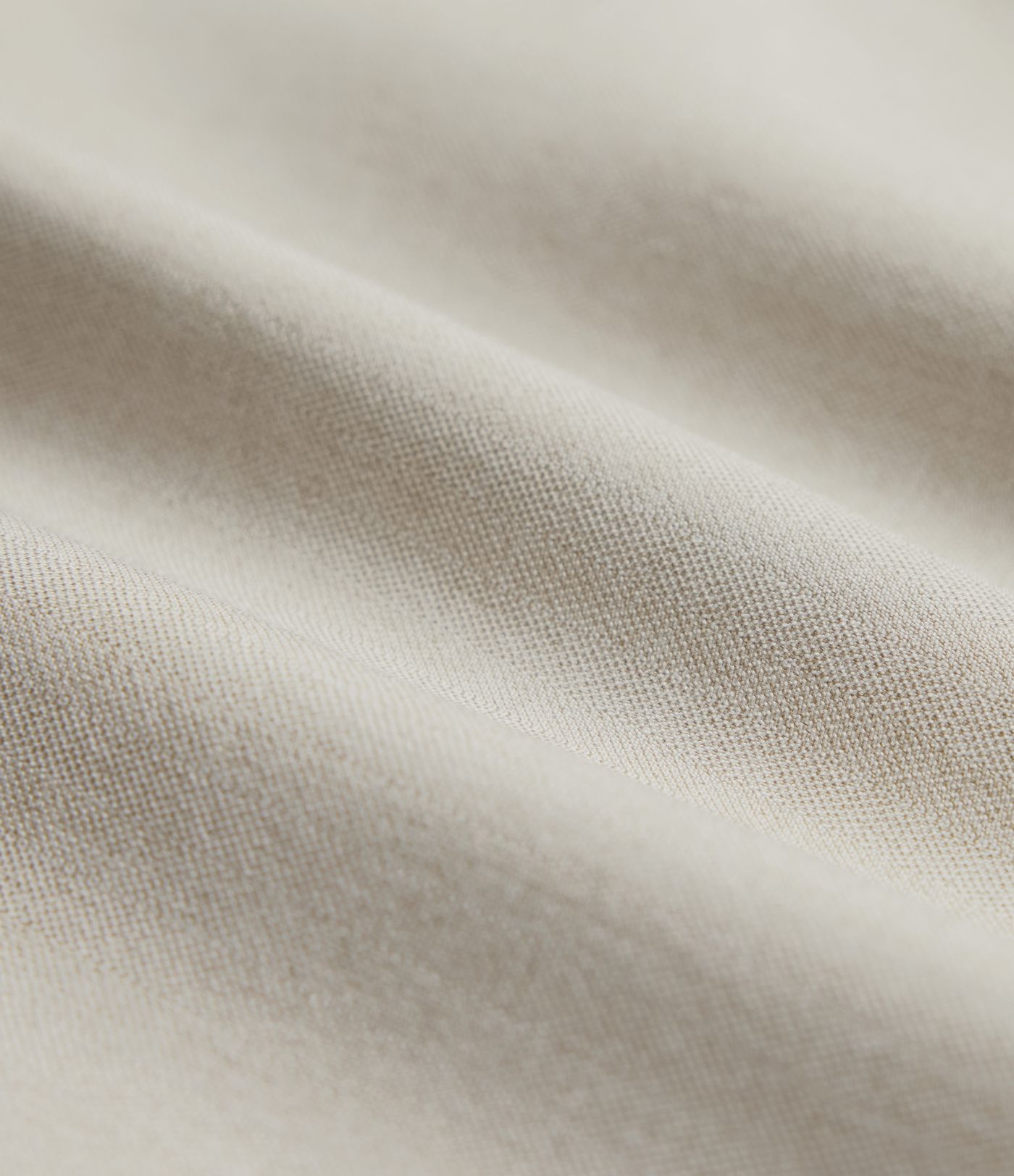 Pantalon tailleur large fluide anti-froissement taille haute croisé aspect lin avec poches