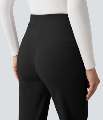 Halara Flex™ High Waisted Work Tapered Pants with Pockets