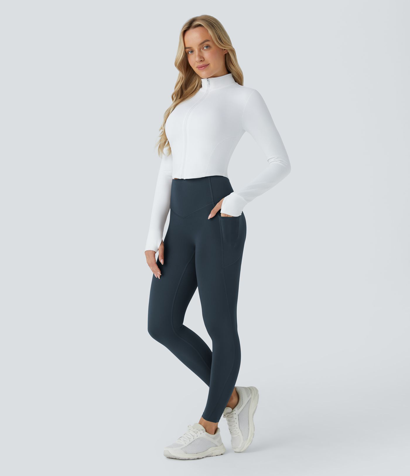 Halara UltraSculpt™ High Waisted Butt Lifting Tummy Control Pocket Shaping Workout Leggings