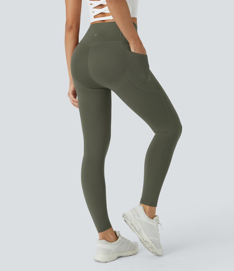 Halara UltraSculpt™ SoCinched High Waisted Butt Lifting Tummy Control Pocket Shaping Workout Leggings